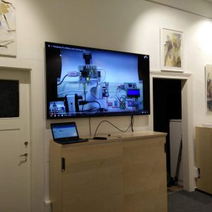 Bildschirm im technik.cafe