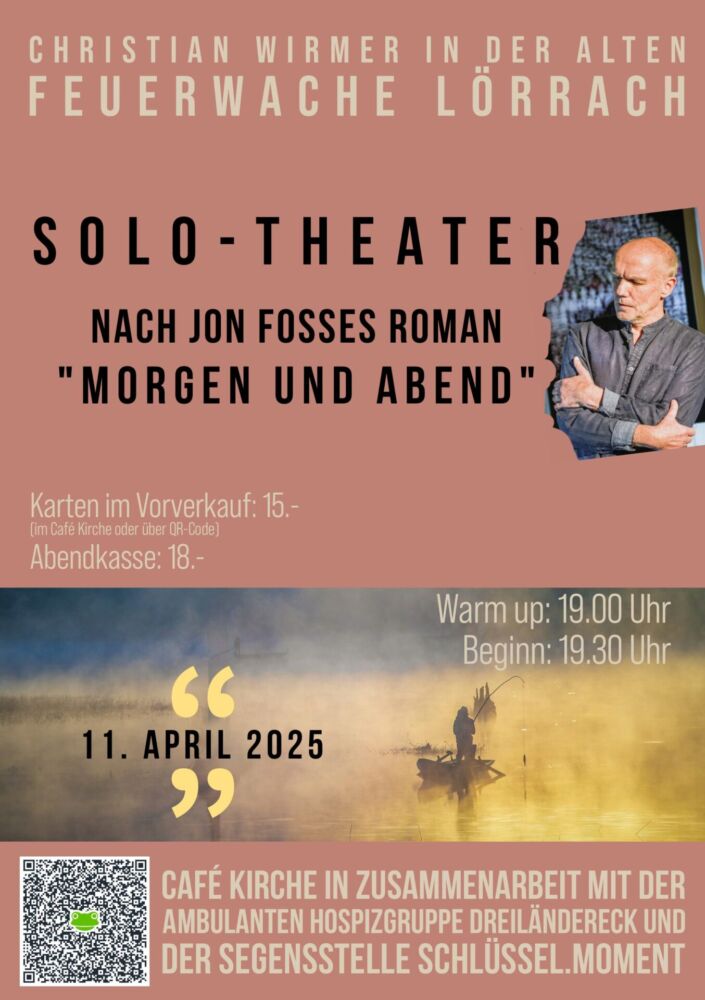 Flyer Morgen und Abend Vorderseite